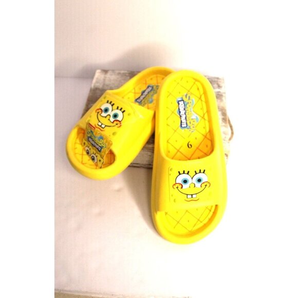 SpongeBob Squarepants Other - Sponge Bob Nickelodeon Side On Men's 9 Women's 10.5 Yellow Licensed Groundup NWT
